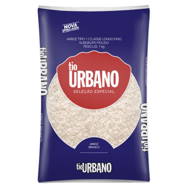 Encontraproduto.com.br - Arroz Branco Tio Urbano Seleção Especial Pacote 1kg