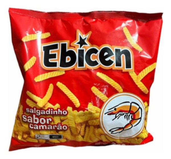 Encontraproduto.com.br - Salgadinho Ebicen Camarão Pacote com 200g