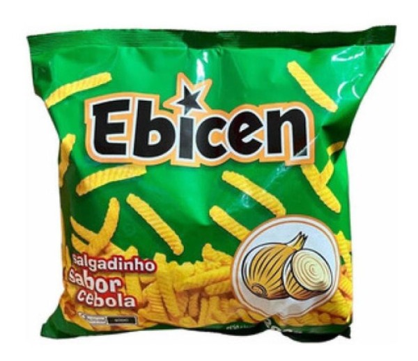 Encontraproduto.com.br - Salgadinho Ebicen Cebola Pacote com 200g