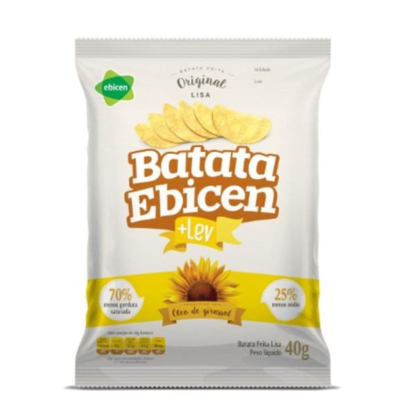 Encontraproduto.com.br - Batata Frita Mais Leve 40g - Glico