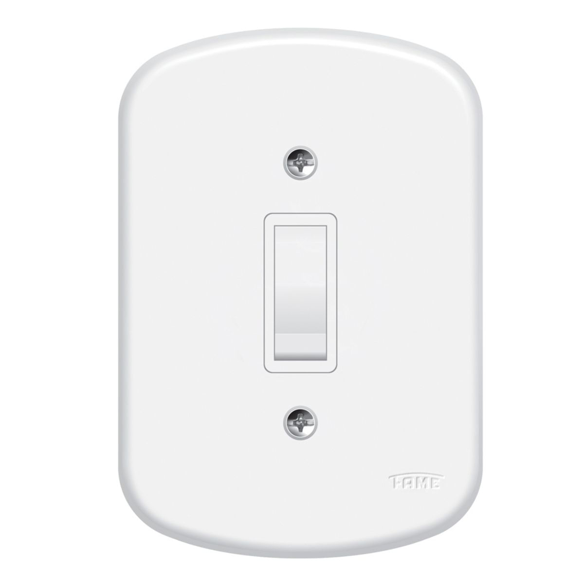 Encontraproduto.com.br - Interruptor Paralelo Fame Blanc 1 Seção 594 10A