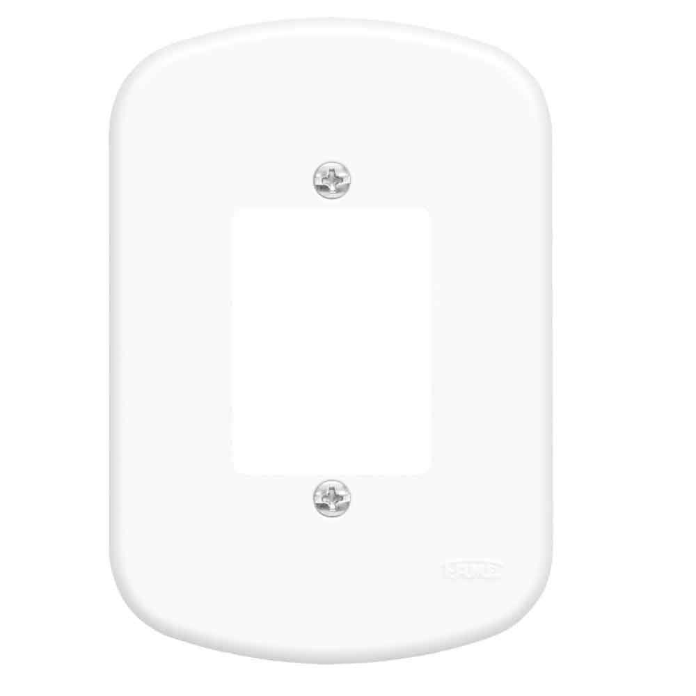 Placa 4x2 F3 Blanc Fame