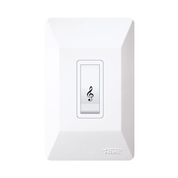Encontraproduto.com.br - Pulsador Campainha Fame Sistema Externo 10A 250V
