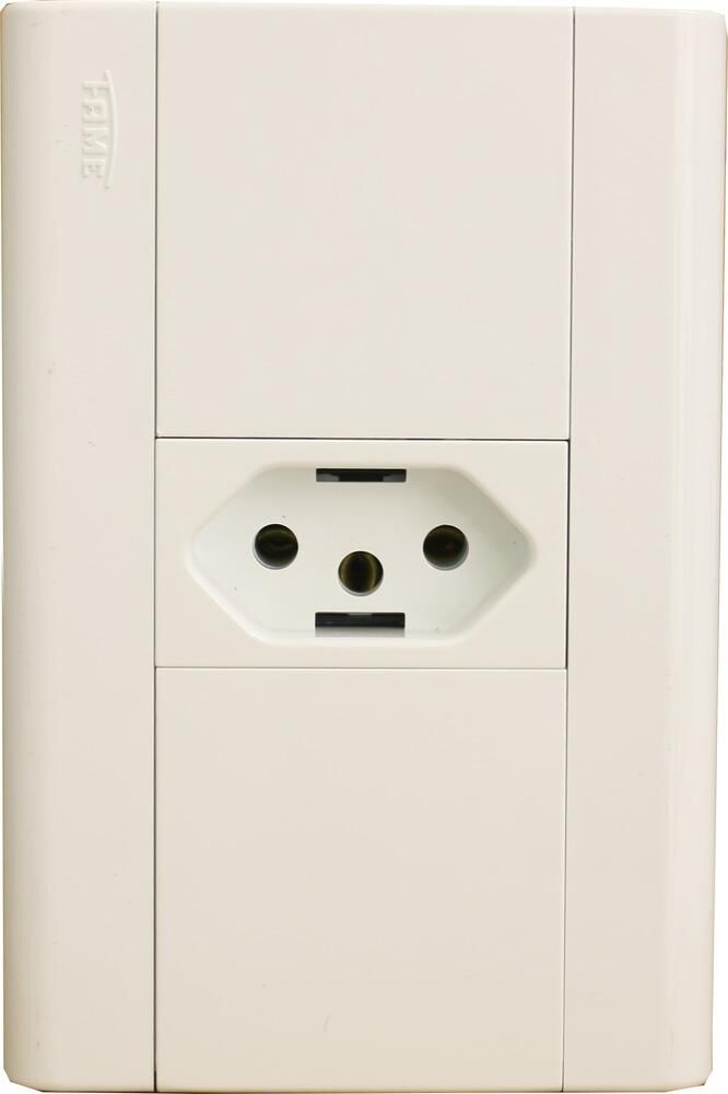 Encontraproduto.com.br - Tomada 1430 Simples 20A Modulare Fame