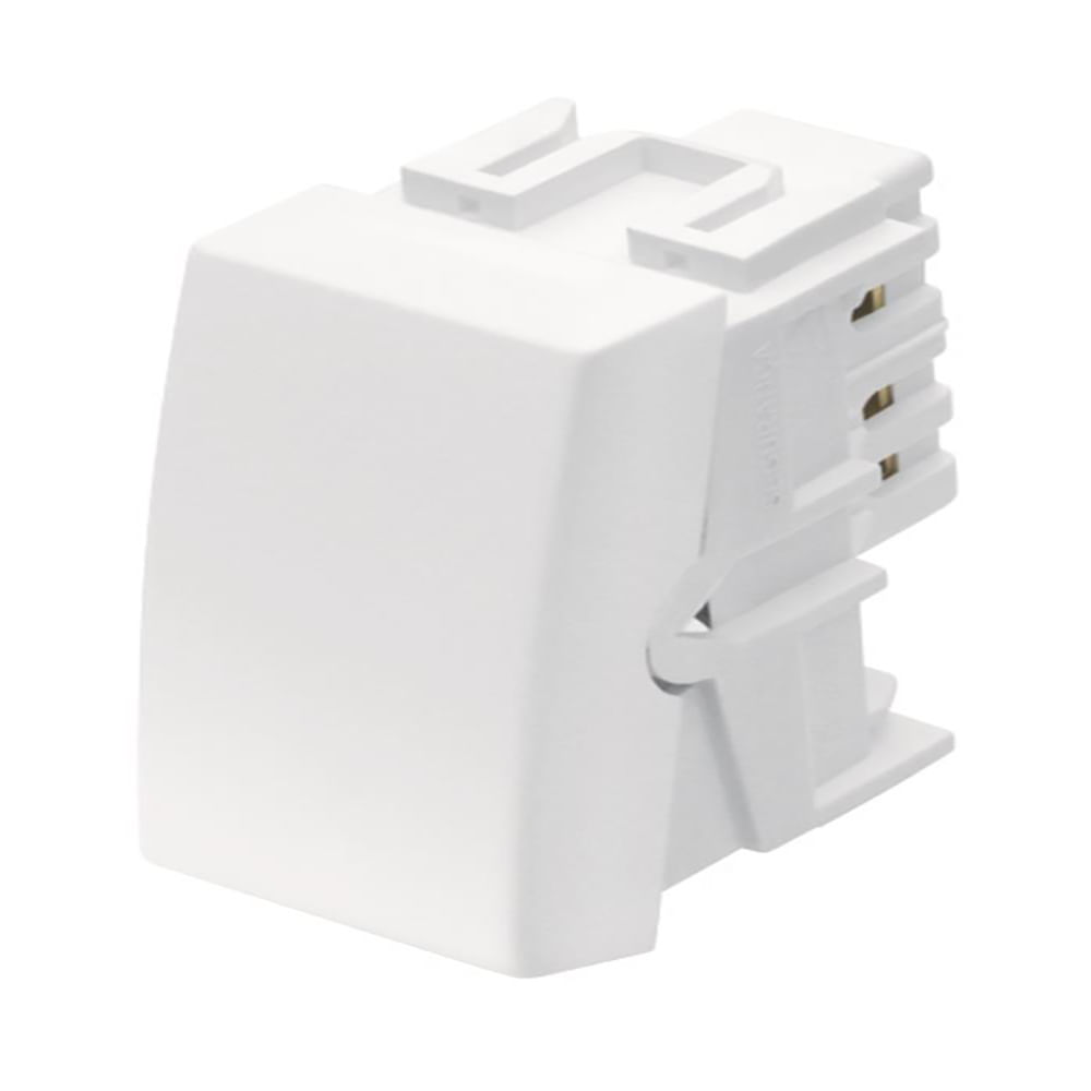 Encontraproduto.com.br - Módulo Interruptor Paralelo Fame Habitat 16A Branco
