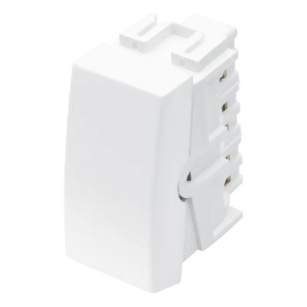 Encontraproduto.com.br - Módulo Interruptor Paralelo Fame Habitat 16A Branco