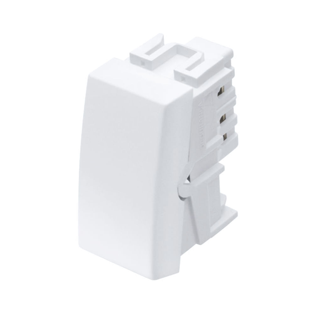Encontraproduto.com.br - Módulo Interruptor Intermediário Fame Habitat 16A Branco