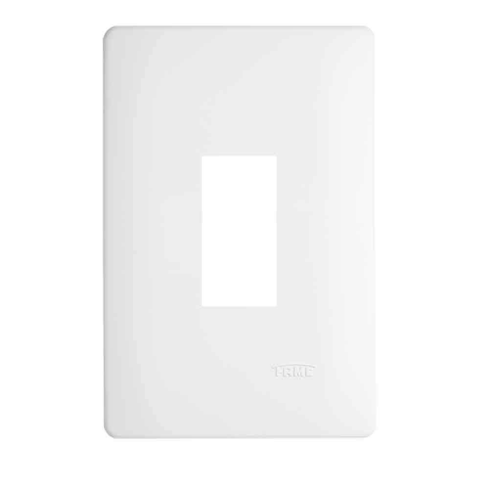 Placa 4x2 1 módulo vertical Habitat Fame