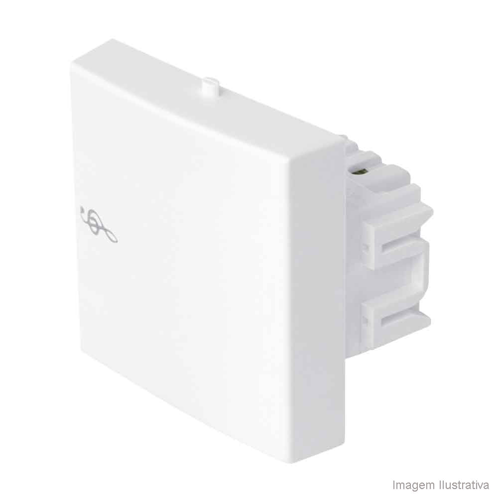 Módulo para pulsador de campainha 10A 250V tecla média Habitat Fame