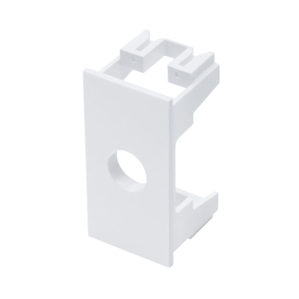 Encontraproduto.com.br - Módulo Saída de Fio Fame Habitat 2 Unidades Branco
