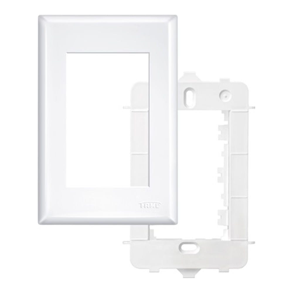 Encontraproduto.com.br - Placa 4 x 2 - 3 modulo com suporte Fame