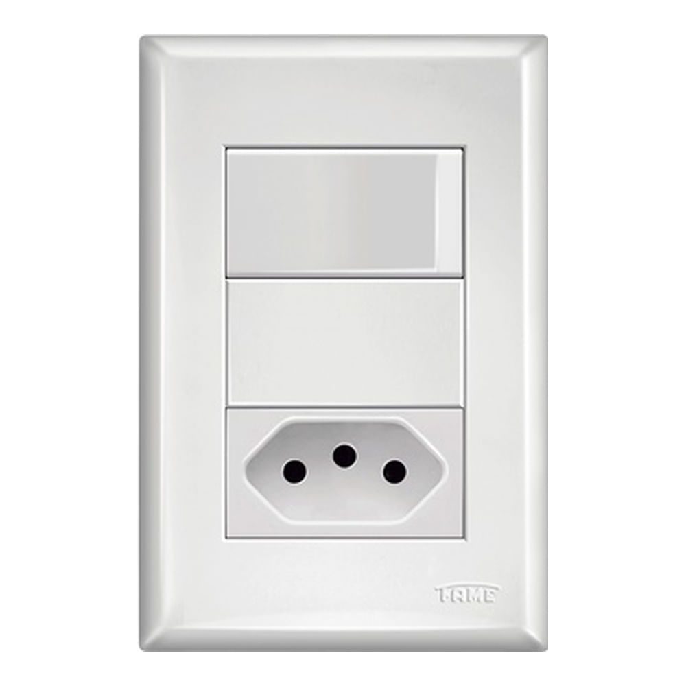 Encontraproduto.com.br - Interruptor simples e tom pad 2p t 10a ev Fame