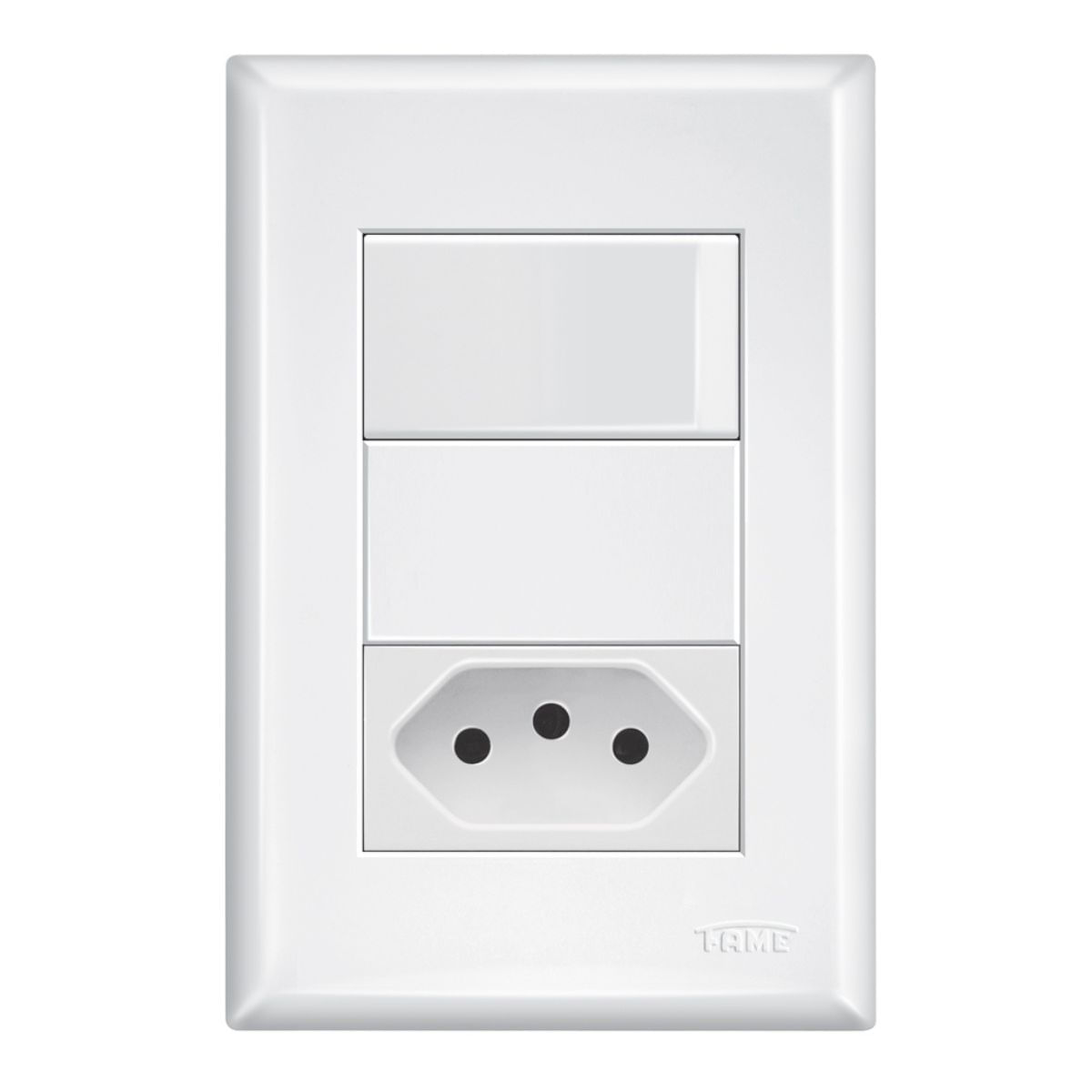 Encontraproduto.com.br - Interruptor simples e tom pad 2p t 10a ev Fame