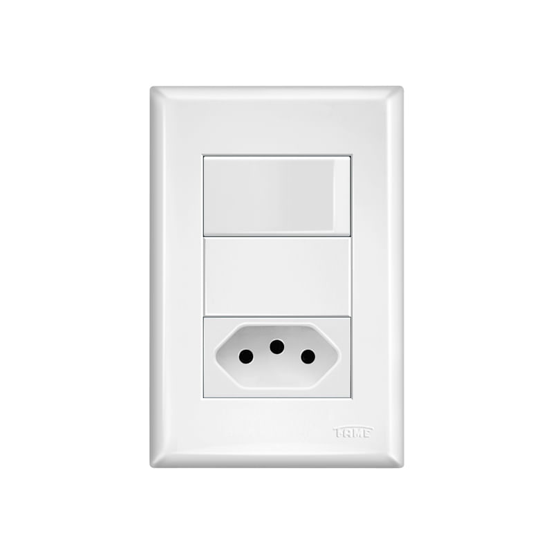 Encontraproduto.com.br - Interruptor simples e tom pad 2p t 10a ev Fame