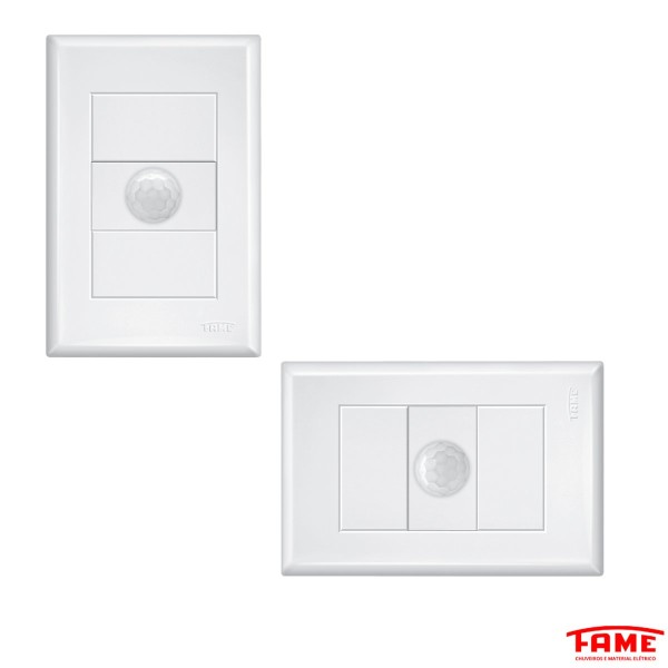 Encontraproduto.com.br - Sensor De Presenca Fame Blister Bivolt Evidence 2935 Branco (MP)