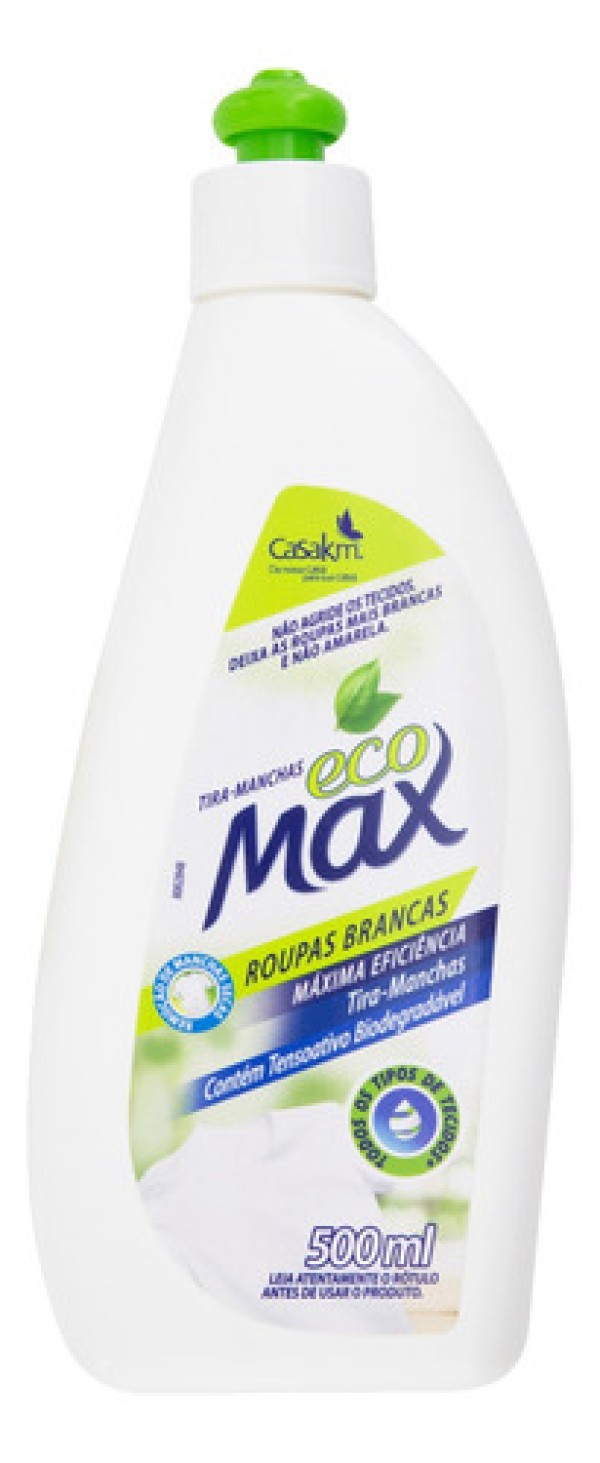Encontraproduto.com.br - TIRA MANCHAS ECOMAX R.BRANCAS 500ML 500ML