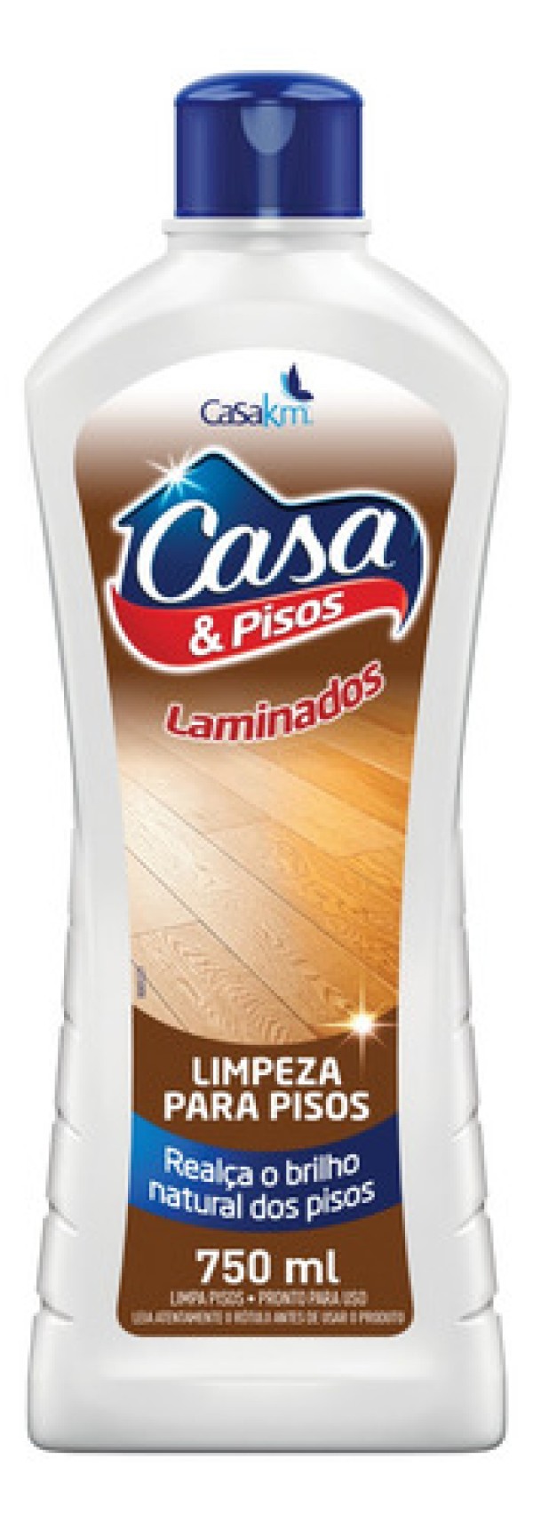 Limpador Casa & Pisos Laminados Casa Km 750ml
