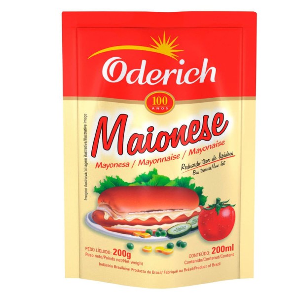 Encontraproduto.com.br - Maionese Oderich Sachê 200g