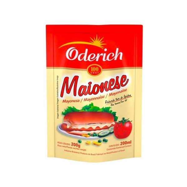 Encontraproduto.com.br - Maionese Oderich Sachê 200g