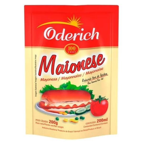 Encontraproduto.com.br - Maionese Oderich Sachê 200g