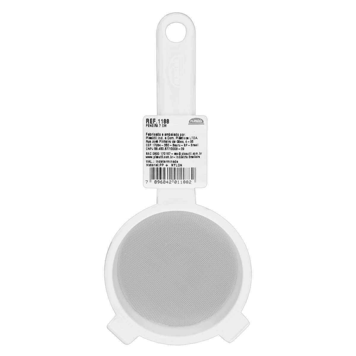 Encontraproduto.com.br - Peneira de Cozinha 7cm Plastico Plasutil