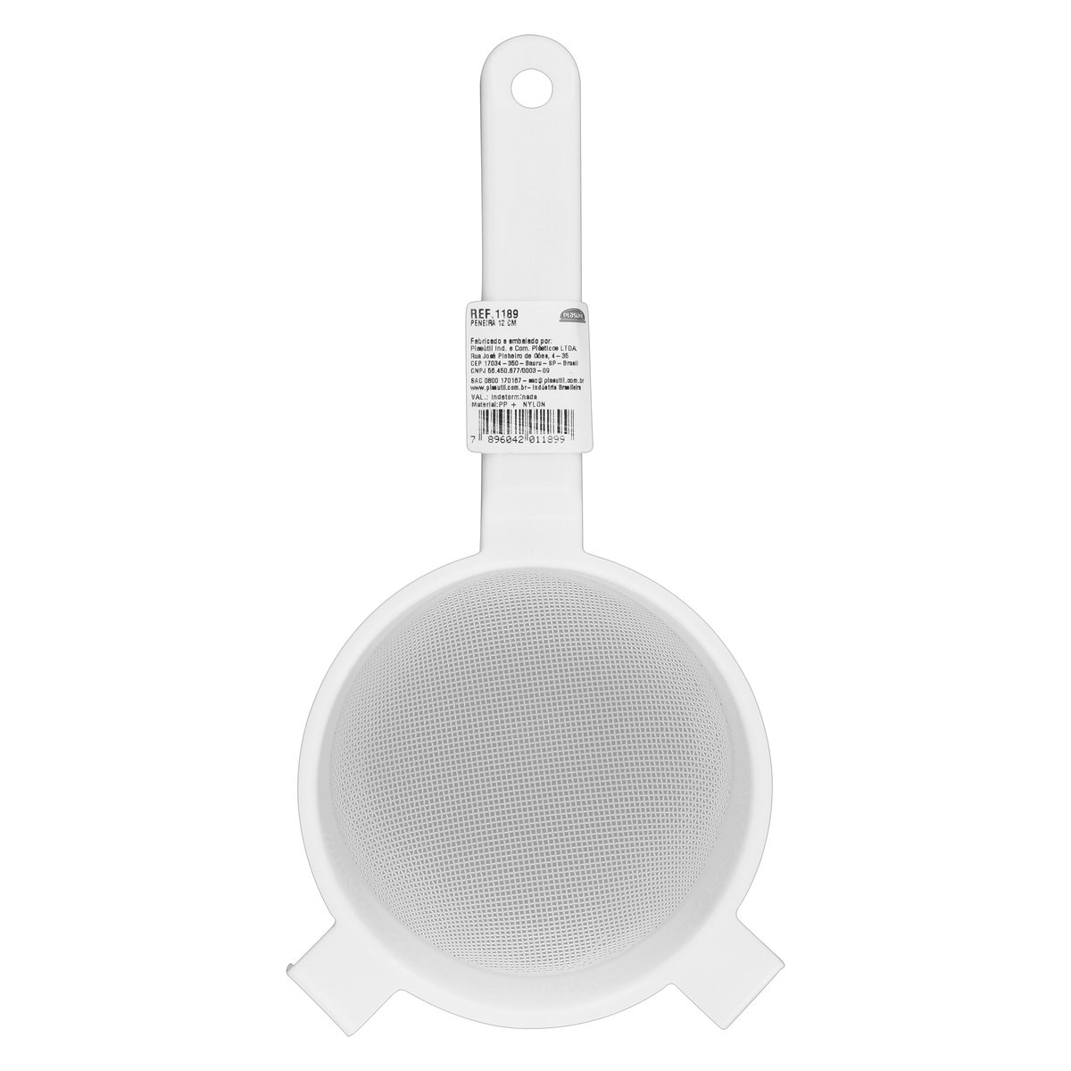 Encontraproduto.com.br - Peneira de Cozinha 12cm Plastico Plasutil