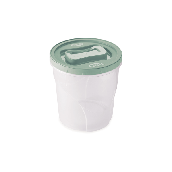 Encontraproduto.com.br - Pote Plástico Redondo Rosca 4,5L - 2834 - Plasutil