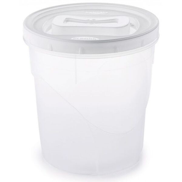 Encontraproduto.com.br - Pote Plástico Redondo Rosca 4,5L - 2834 - Plasutil
