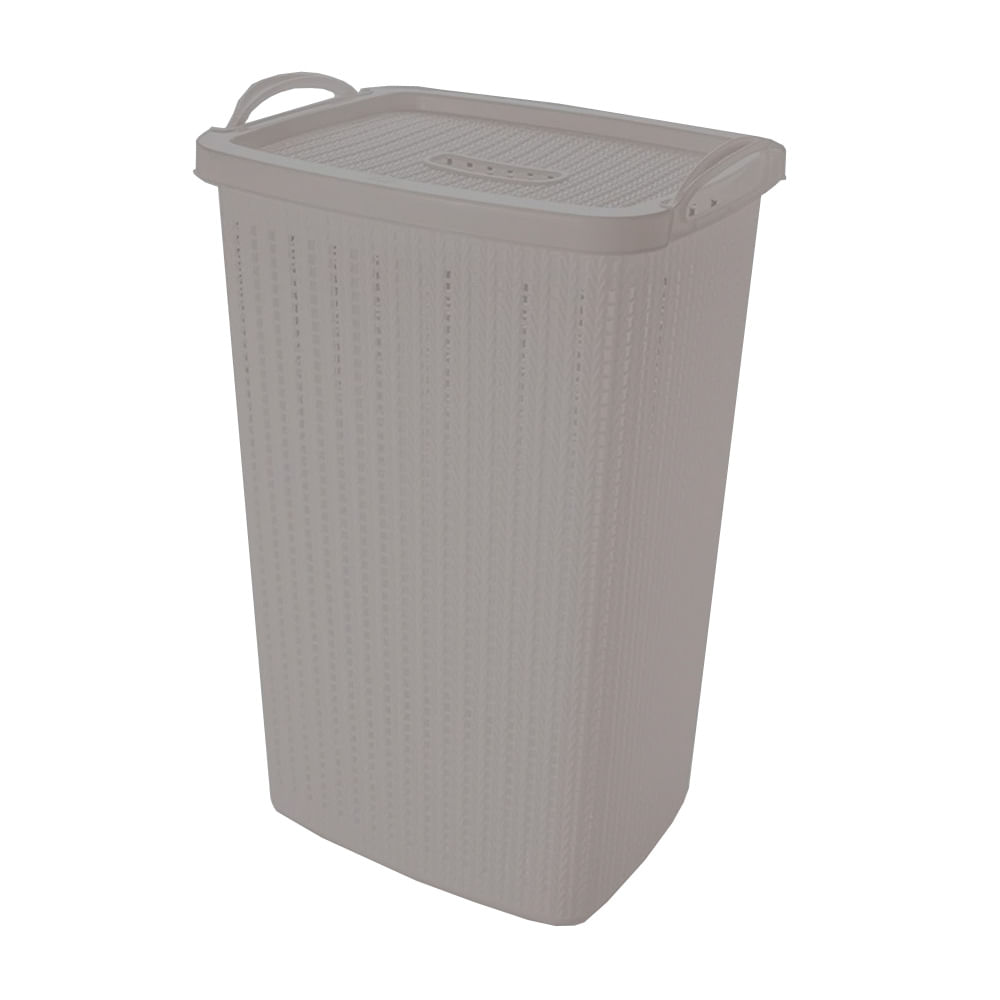 Encontraproduto.com.br - Cesto Plasutil para Roupas Trama 3287