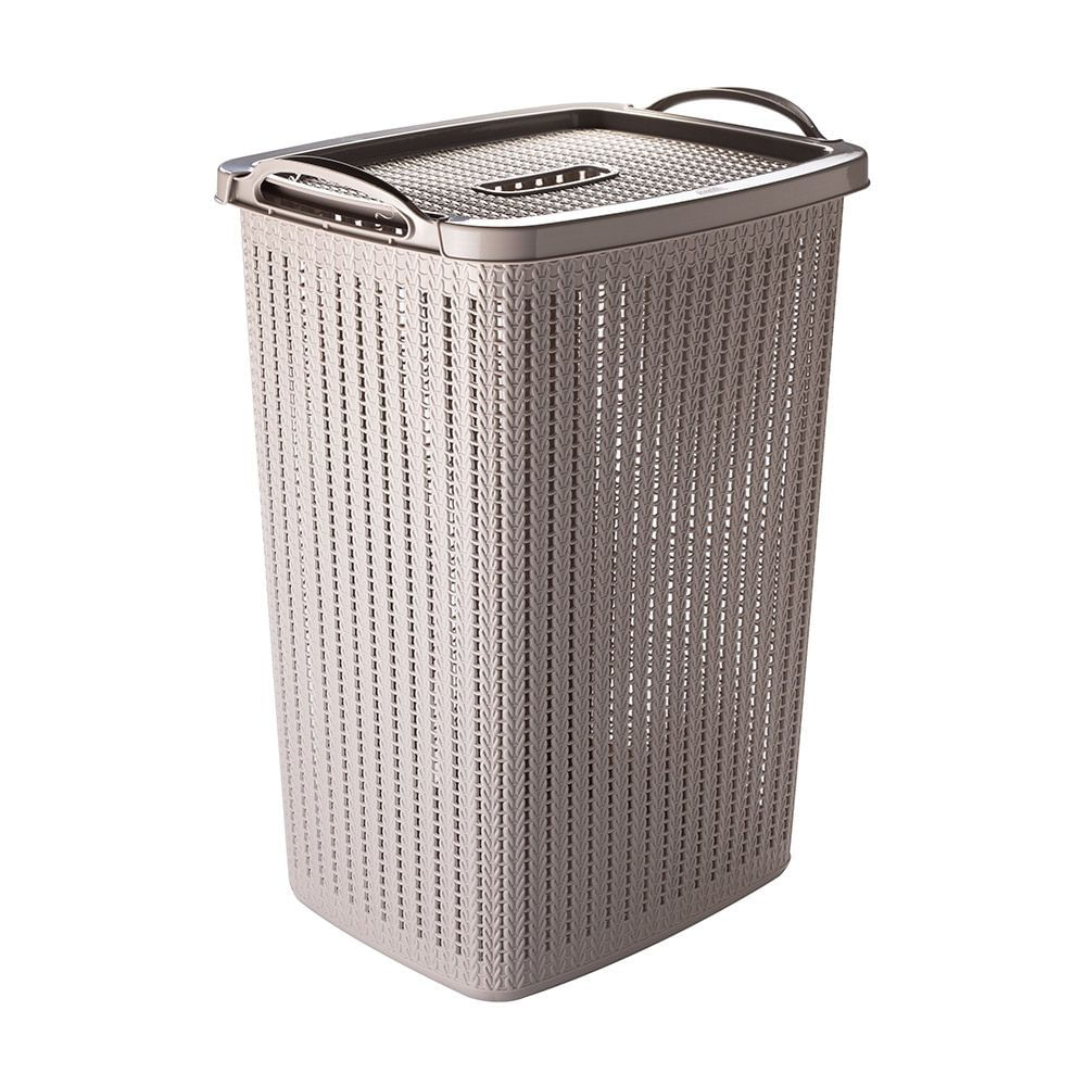 Encontraproduto.com.br - Cesto Plasutil para Roupas Trama 3287