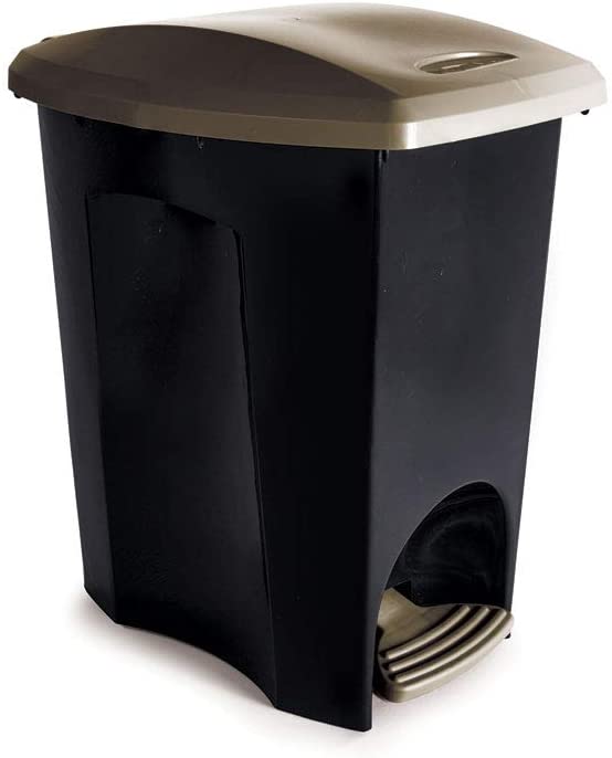Encontraproduto.com.br - Lixeira Plasútil Ecoblack Com Pedal 15litros