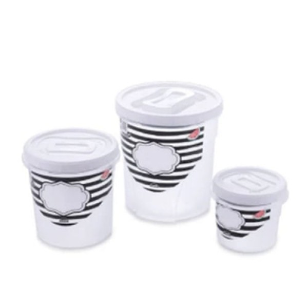 Encontraproduto.com.br - Conjunto Porta Mantimentos Plasútil 3.5 Litros c/ 3 Peças