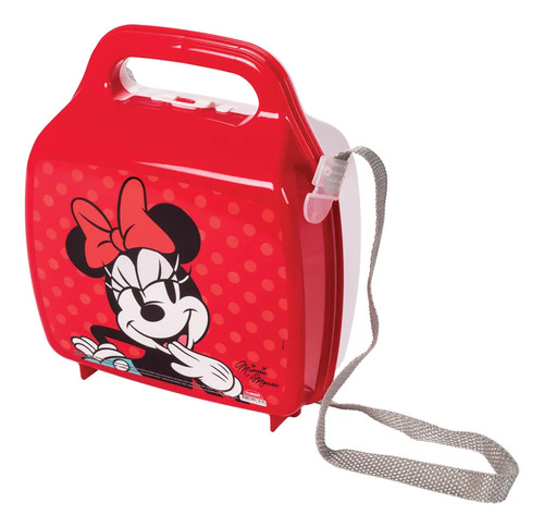 Lancheira Plasútil Personagem Minnie Mouse