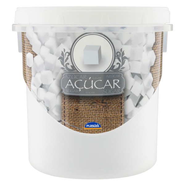 Encontraproduto.com.br - Pote Rosca DEC Açucar 1.8L  PLASUTIL