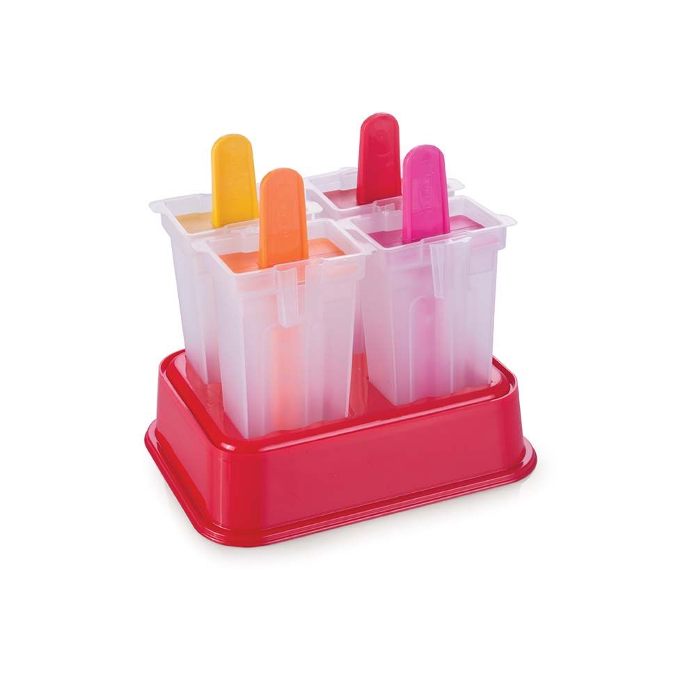 Encontraproduto.com.br - Forma Picole Plasútil Paleta 4unidades