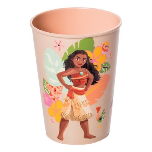 Encontraproduto.com.br - Copo da Princesa Moana Infantil Livre BPA 320ml Plasútil - 2 Unidades