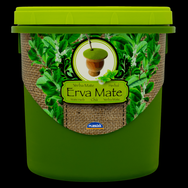 Encontraproduto.com.br - Pote Rosca DEC Erva Mate 1.8L PLASUTIL