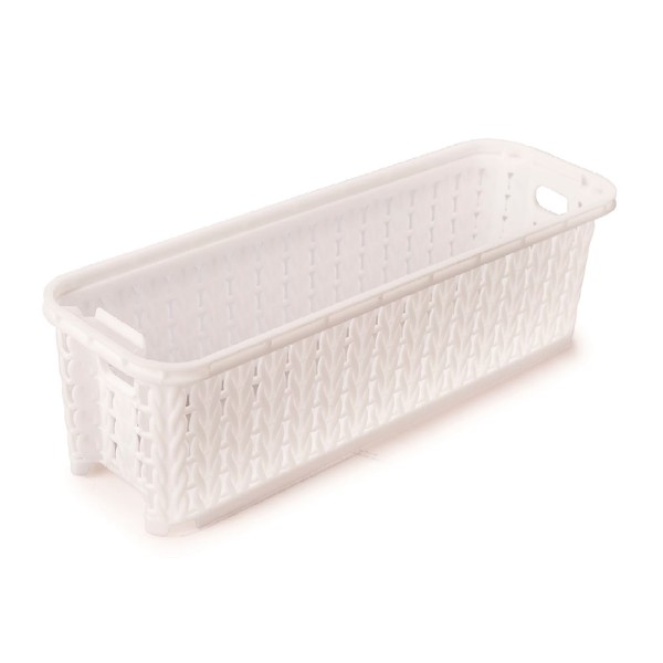 Encontraproduto.com.br - Cesta Org Emp 27X8 920Ml Trama Br Plasutil