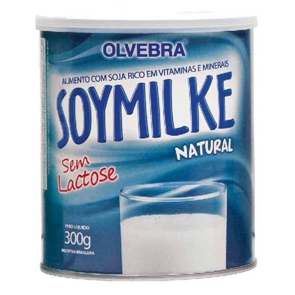 Alimento Soja Soymilke Sem Lactose Natural 300g