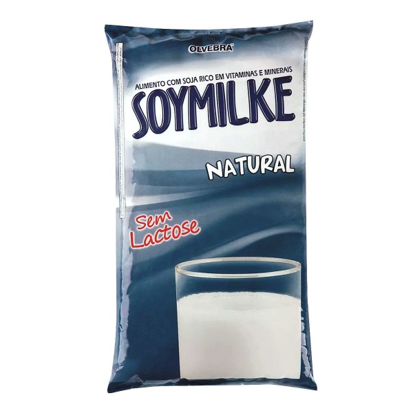 Encontraproduto.com.br - Leite Soymilke Sem Lactose em Pó Sabor Natural Pacote com 300g