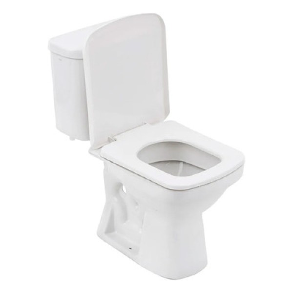 Kit Vaso Sanitário com Caixa Acoplada Lírio 3/6L Branco Fiori