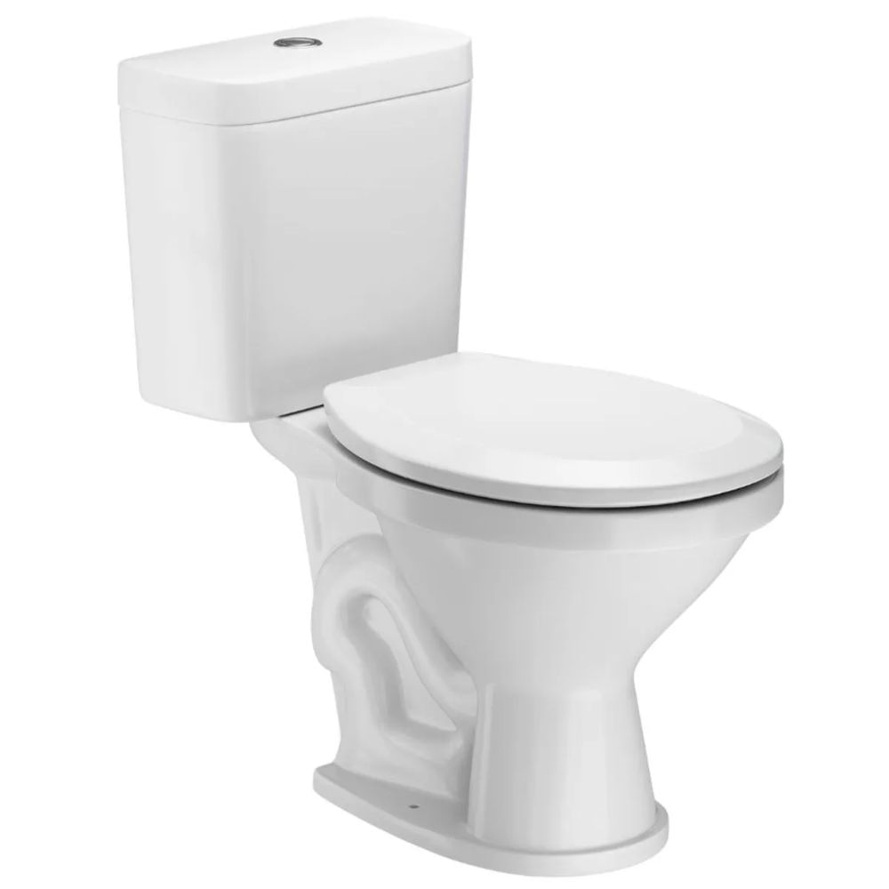 Combo Completo Dalia Bacia Com Caixa Acoplada Branco Fiori