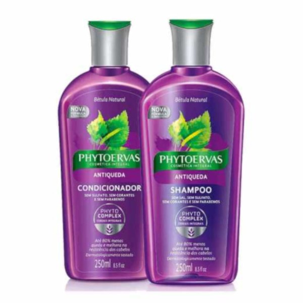 Kit Shampoo e Condicionador Phytoervas Antiqueda 250ml