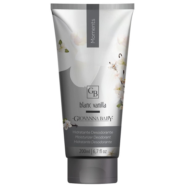 Encontraproduto.com.br - Loção Hidratante Desodorante Giovanna Baby Moments Blanc Vanilla 200ml