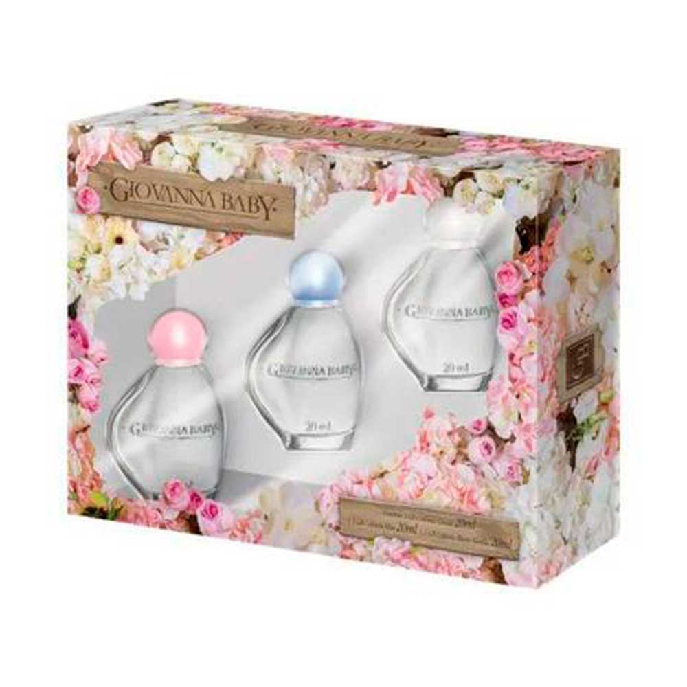 Encontraproduto.com.br - Kit Giovanna Baby Colônias Aromas Do Jardim