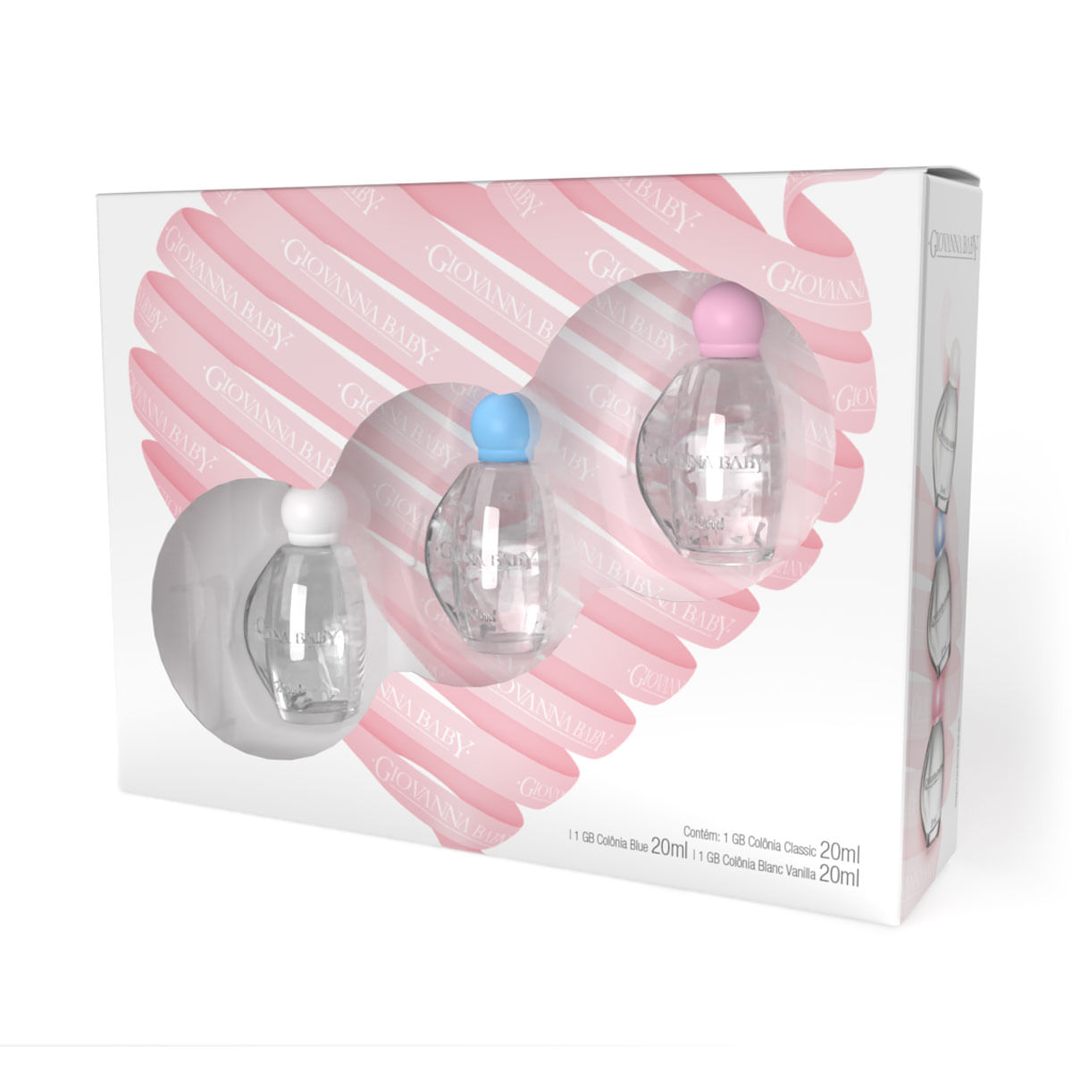Encontraproduto.com.br - Kit Giovanna Baby Colônias Aromas Do Jardim