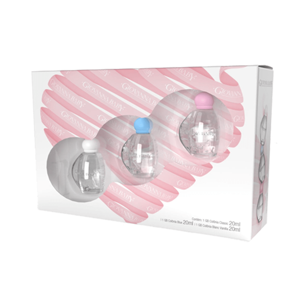 Encontraproduto.com.br - Kit Giovanna Baby Colônias Aromas Do Jardim