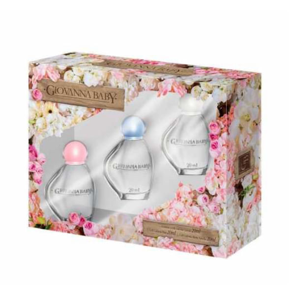 Encontraproduto.com.br - Kit Giovanna Baby Colônias Aromas Do Jardim