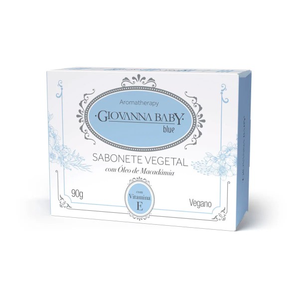 Sabonete em Barra Vegetal Blue Giovanna Baby 90G
