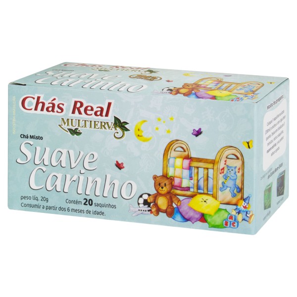 Encontraproduto.com.br - Chá Real Multiervas Suave Carinho 20g